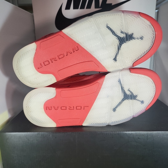 Size 8- Jordan 5 Retro Red Suede 136027 602 Clean Near Deadstock..Fits Men Size - Picture 11 of 16